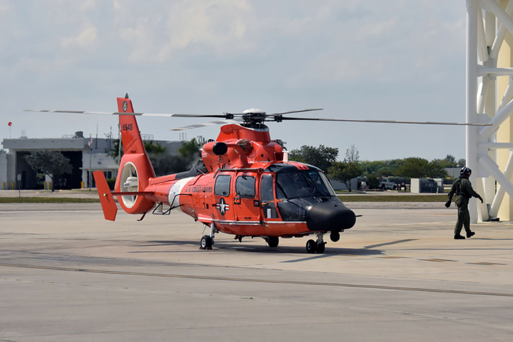 US Coast Guard Aviation and Security Support