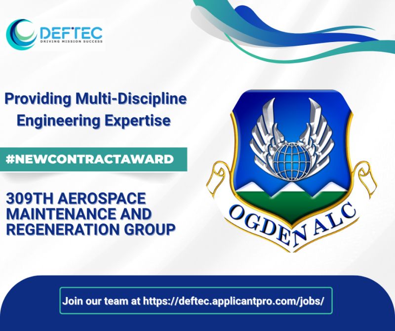 New Contract Award: 309th Aerospace Maintenance and Regeneration Group